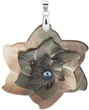 Hanger per gioielli con conchiglia naturale