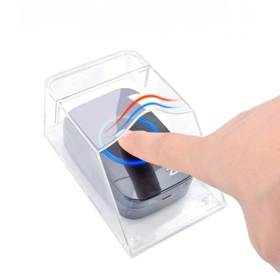 Copertura per interfono acqua resistente - trasparente - protezione in plastica - impermeabile all'acqua - interfono intelligente senza fili - adatto per cattivo tempo - 5-pollici