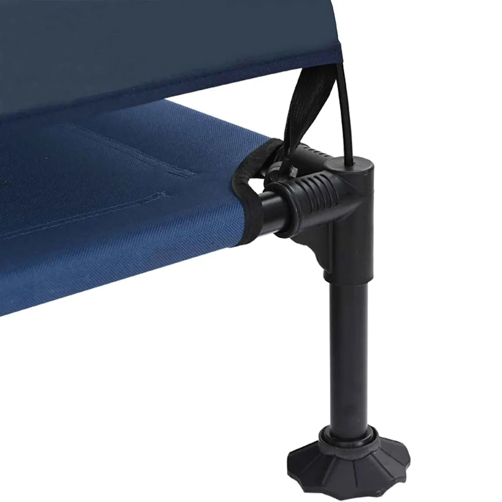 Letto per Cani Elevato Blu navy 127 x 81 x 108 cm CFW4173246