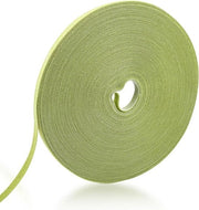 Nastro per piante - Verde - 20 m - 10 mm di larghezza - Nastro adesivo impermeabile a rullo - Attacco per piante - Nastro per cavi - Resealevole - Nastro per piante
