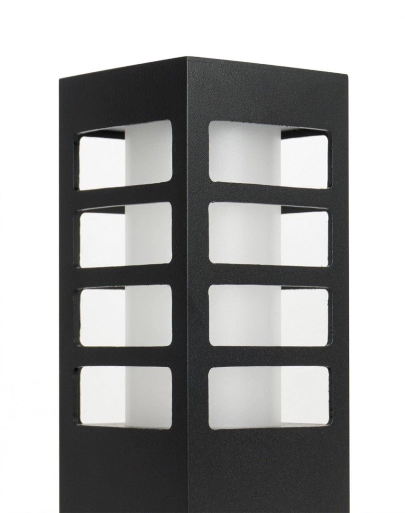 Applique esterna nera alluminio E27 IP54 SU-MA RADO