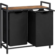 Mobile Porta Biancheria Loft a Due Scomparti
