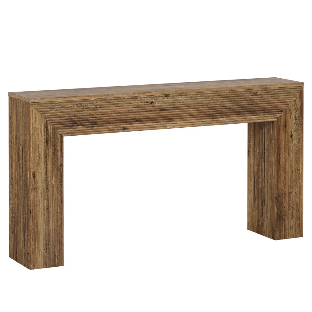 TAVOLO CONSOLLE 160 cm Marrone in MDF