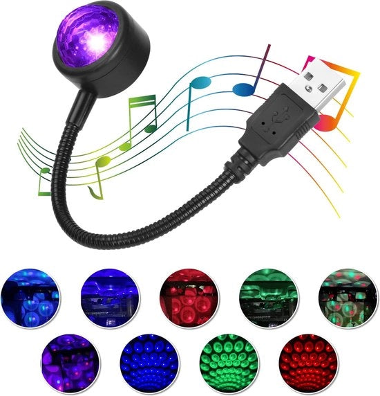 Palla luminosa con controllo vocale