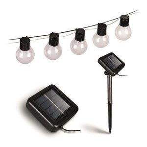 CATENA LUMINOSA SOLARE 40 LUCI 10M