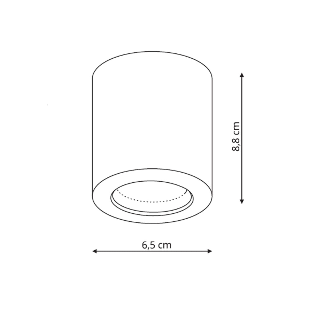 Spot soffitto Faro Light Prestige 1xGU10 nero IP65