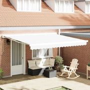Telo di ricambio per tenda da sole Bianco 4 × 3 m Poliestere 42000574