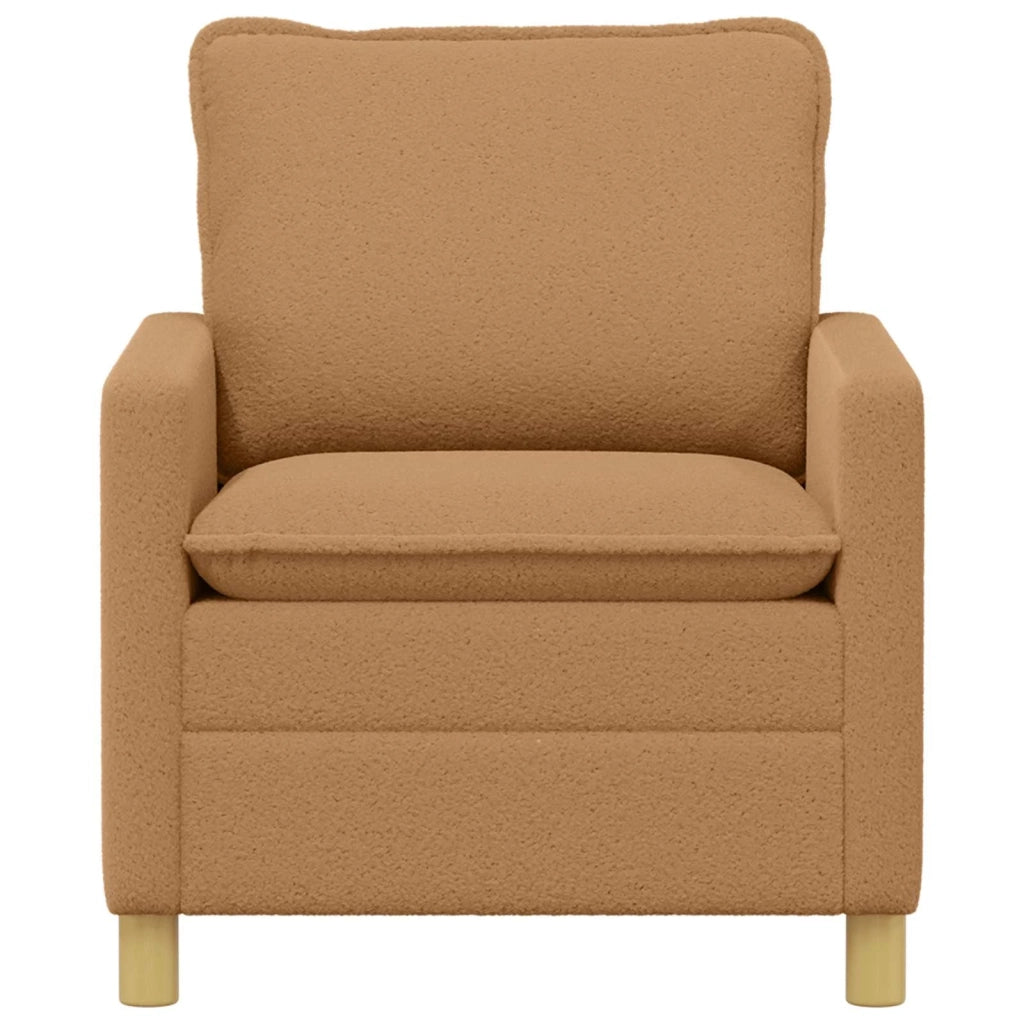 Divano | Divano da soggiorno | Sofa Beige 76 x 81 x 87,5 cm Tessuto