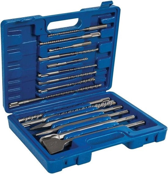Set di foratura SDS Plus per muratura - 15 pezzi