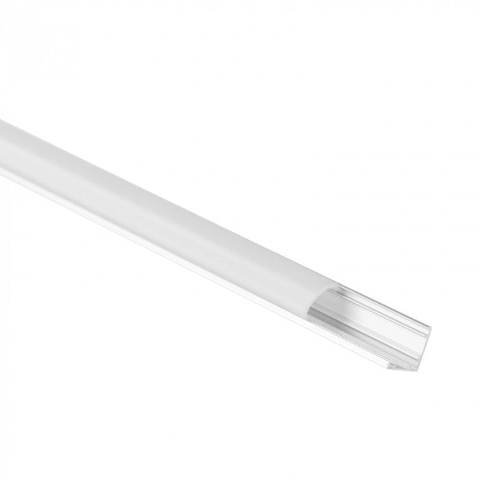 Profilo LED RW02 angolare anodizzato, diffusore opaco 2m Ecolight