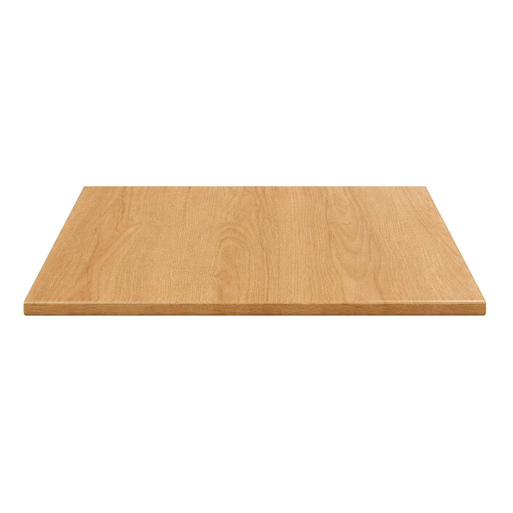 Oviala - Piano tavolo quadrato in laminato 60 x 60 cm in legno chiaro