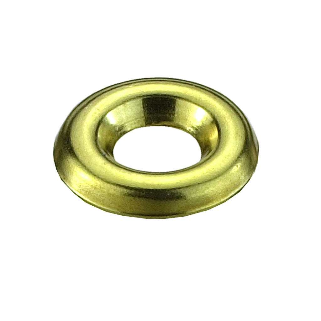 Orli sottovite ottone Ã˜ 11 x 4 mm. - 20 pz.