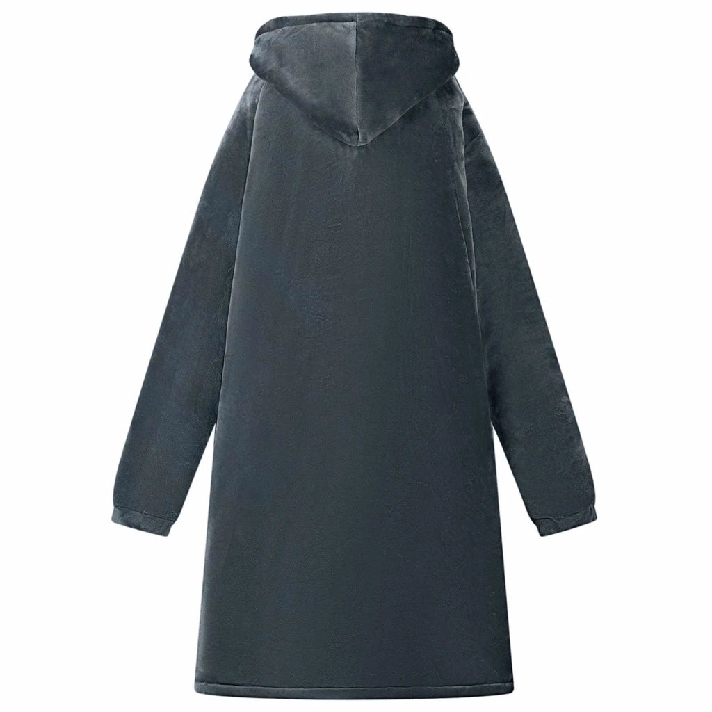 Felpa coperta Blu navy M Pile e Flanella CFW9089100
