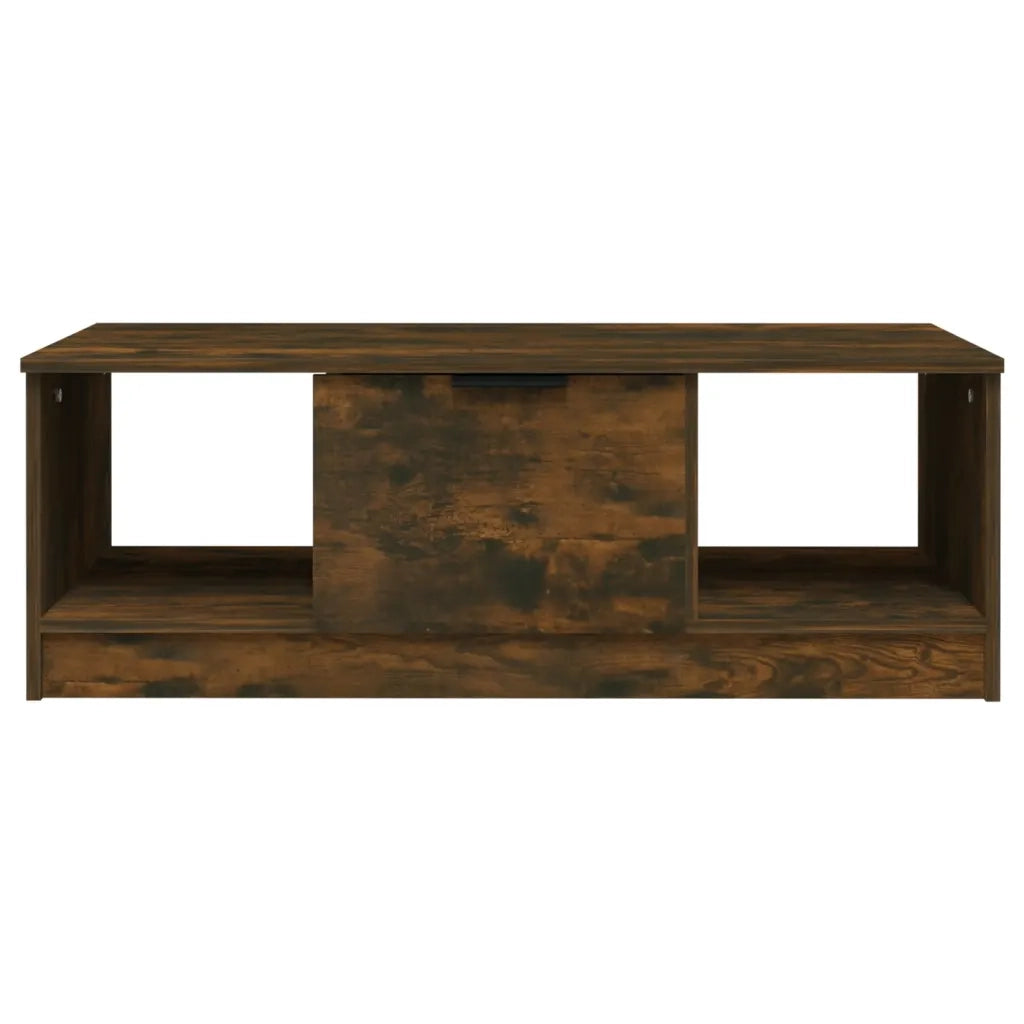 Tavolino da salotto | Tavolino da caff¨¨ | Tavolino da Soggiorno Rovere Fumo 102x50x36 cm Legno Multistrato