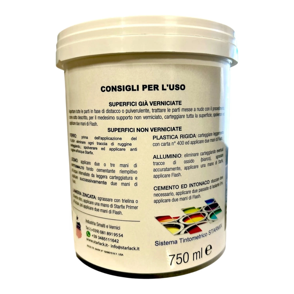 SMALTO ACQ.FLASH BIANCO LUCDO 750ML
