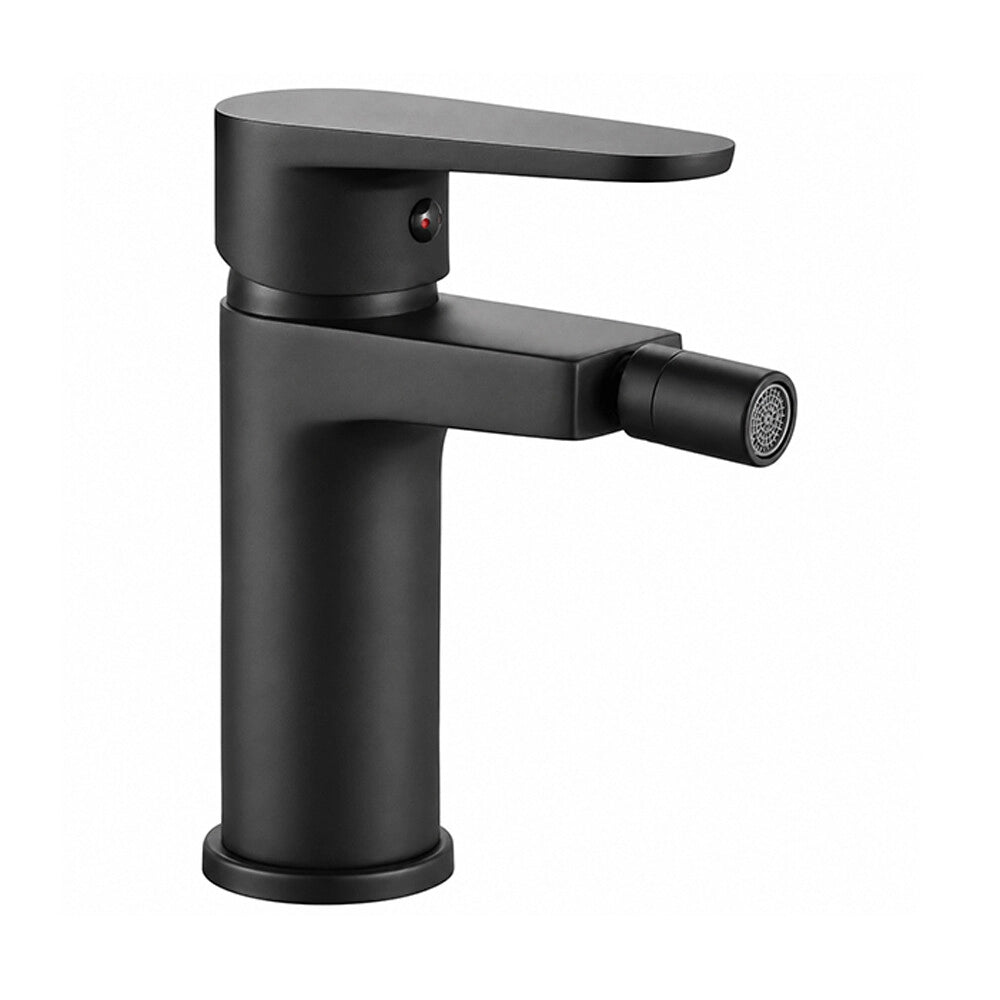 Set miscelatori lavabo bidet in ottone nero opaco Pink