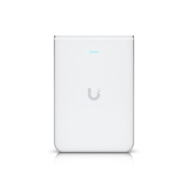 Ubiquiti access point u7-pro-wall wireless unifi  wifi 7/5/6 poe+ 2.4g/5/6hz mimo 2x2  - 300 clients - u7-pro-wall
