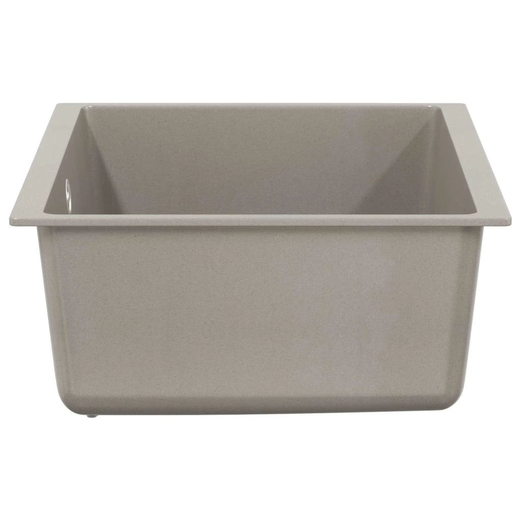 Lavello Grigio 530 x 460 mm 80% Quarzo e 20% Resina 42028425
