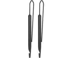 Strumento per Dreadlock - 2 Pezzi - Materiale Sostenibile - Manico Comodo - Adatto per Artigianato - Applicazioni Creative - Cura dei Capelli