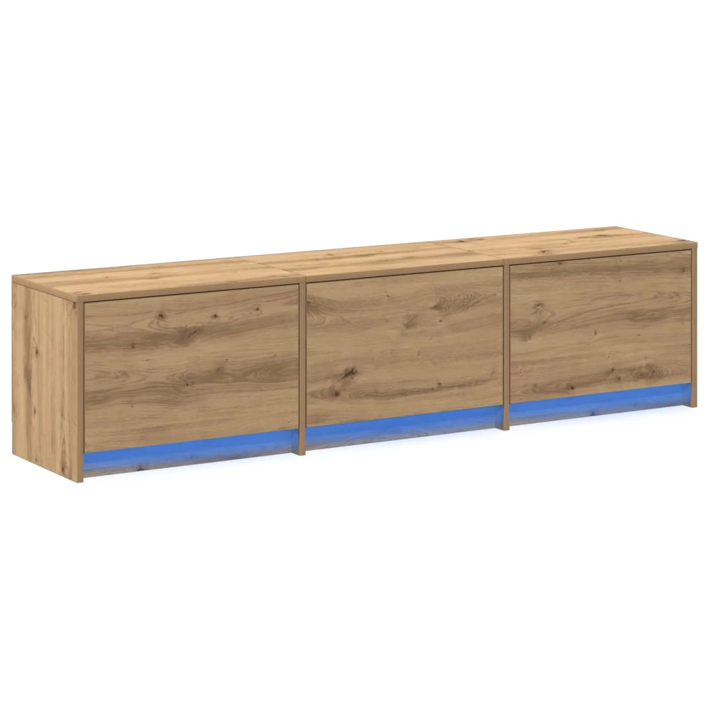 Mobile TV Rovere artigianale 165 x 34 x 40 cm Legno multistrato 8006551