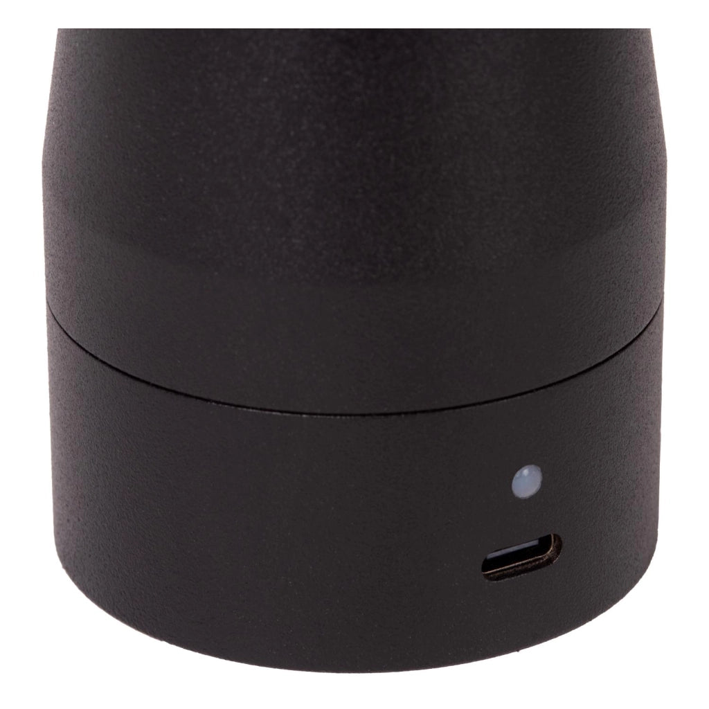 Lampada da tavolo LED integrato nera Lucide IPSOS
