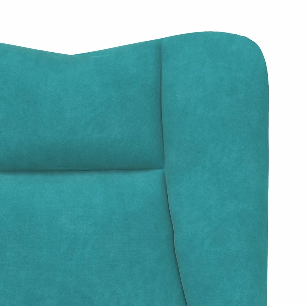 poltrona Turchese 63 x 67 x 94 cm Velluto 42001812