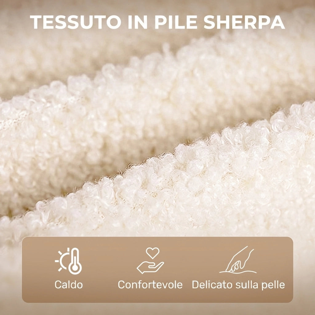 Poltrona a dondolo imbottita in legno e acciaio beige per soggiorno e camera da letto, design moderno ed ergonomico, 71x98x101 cm
