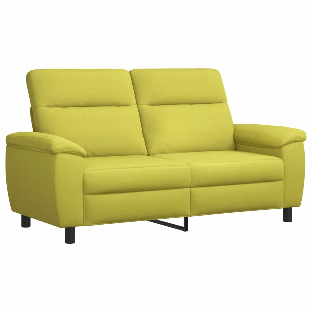 Set di divani 2 pcs Verde chiaro Tessuto 3430729