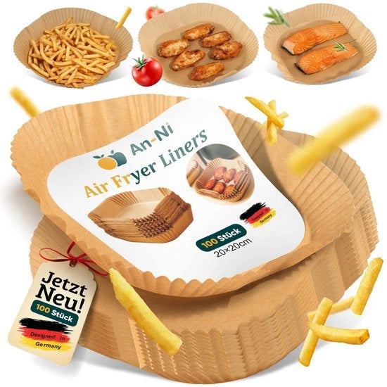 Pannello per frittura ad aria 20x20cm 100 pezzi