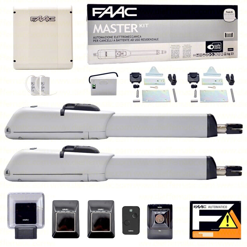 FAAC MASTER KIT 415 230V GATE AUTOMATION SWING SWING PANEL 104415445