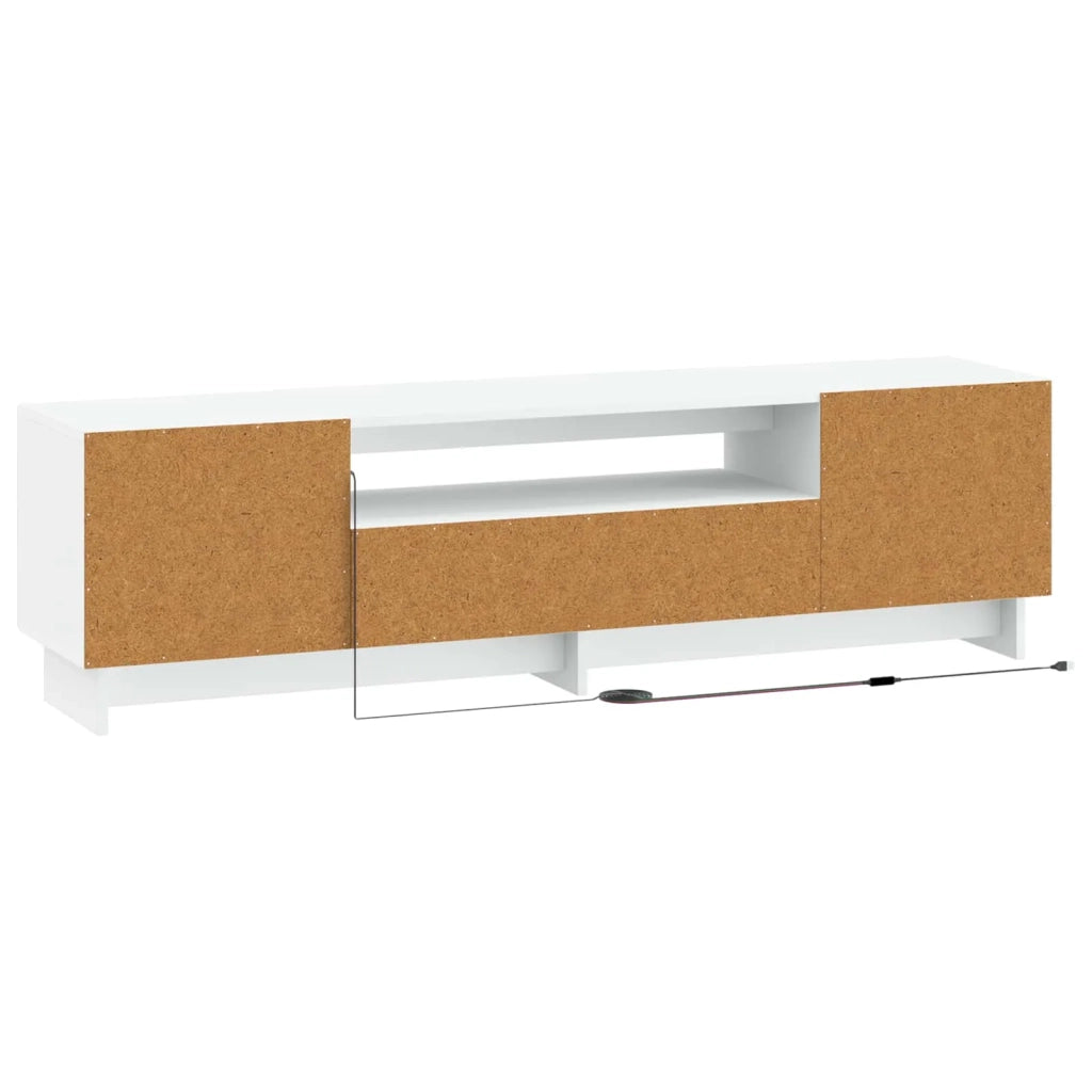 Mobile TV LED Bianco Legno ingegnerizzato 896025