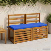 Cuscini per Panchina a 2 Pezzi SOEST 2 pz 100% Poliestere 948765