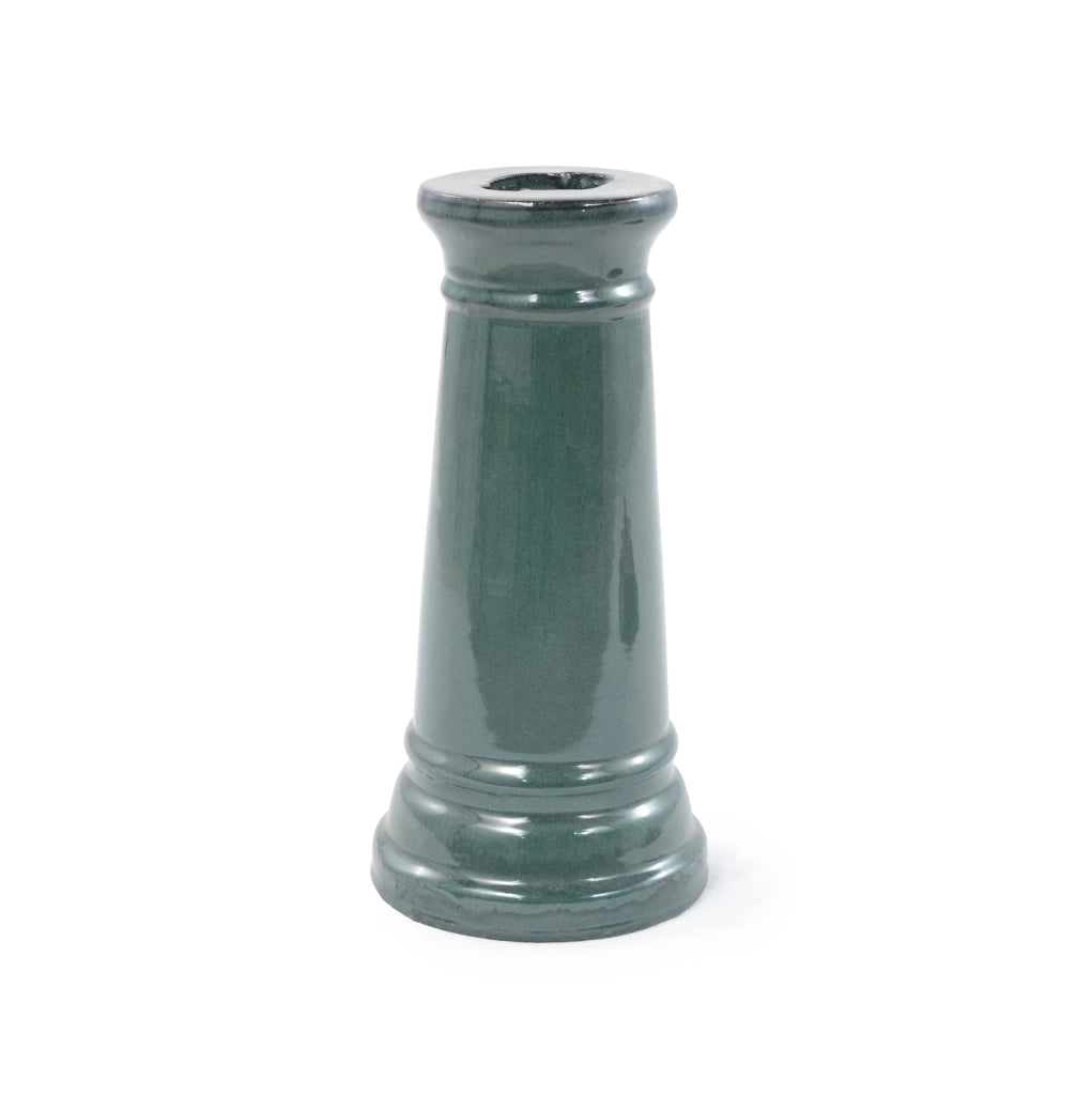ABBEVERATOIO per Uccelli in Ceramica  31,5 cm Verde Scuro