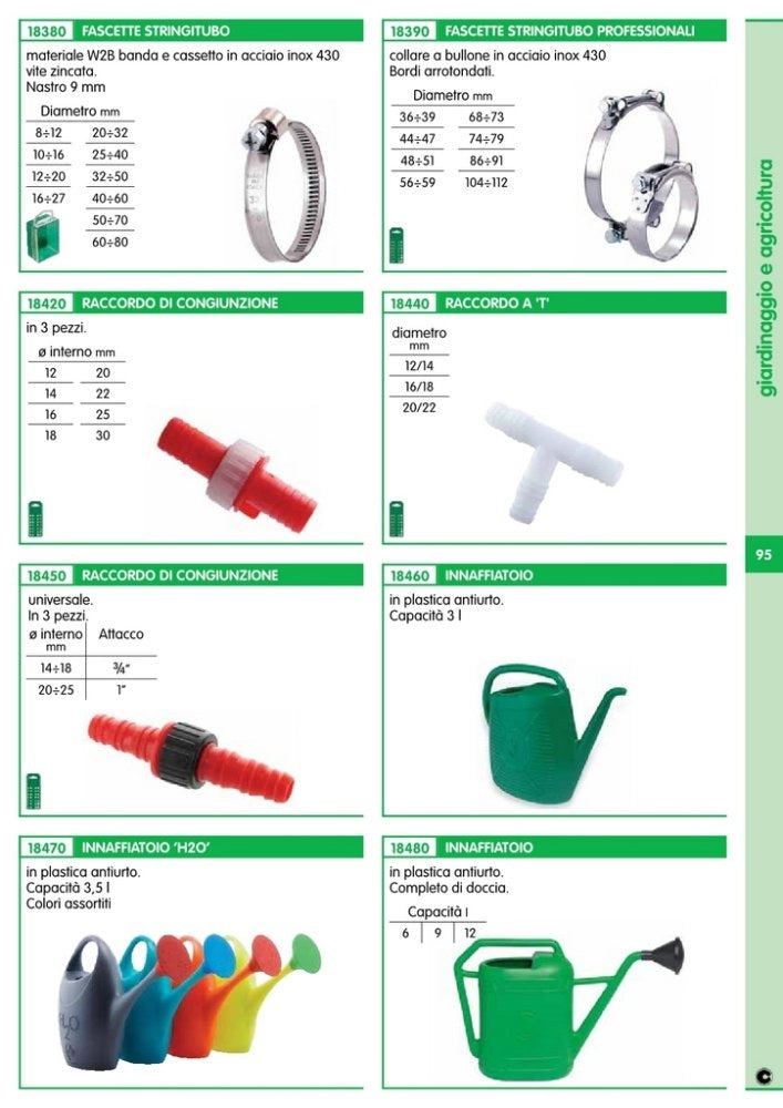 1pz pl raccordo a vite 3 pz 22 mm cod:ferx.84507