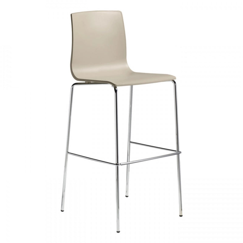 SET DUE SGABELLI ALICE HT 65CM TECNOPOLIMERO MADE IN ITALY SCAB DESIGN - Tortora 15