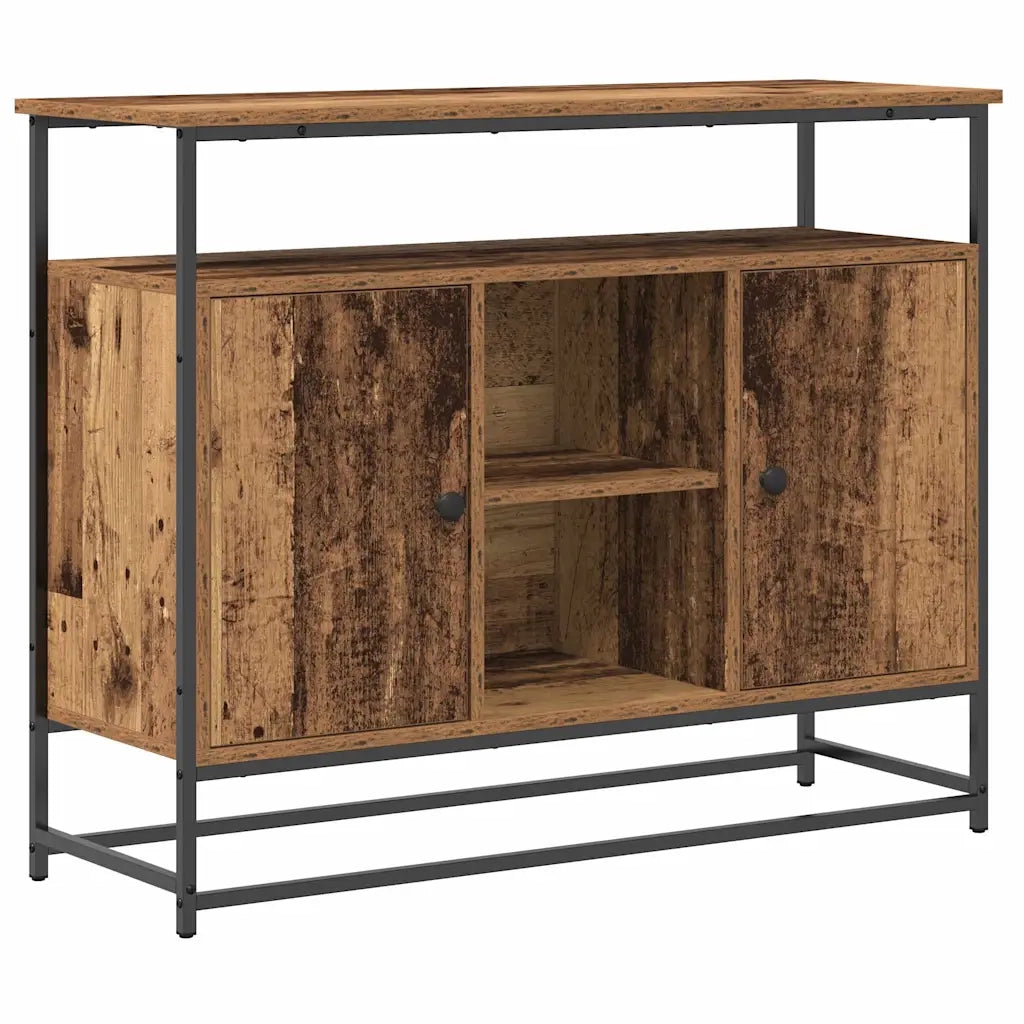 Credenza Legno vecchio 100 x 35 x 80 cm Legno multistrato 862976
