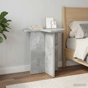 Tavolo laterale 2 pz Grigio Cemento Ø 39 x 38 cm 8001086