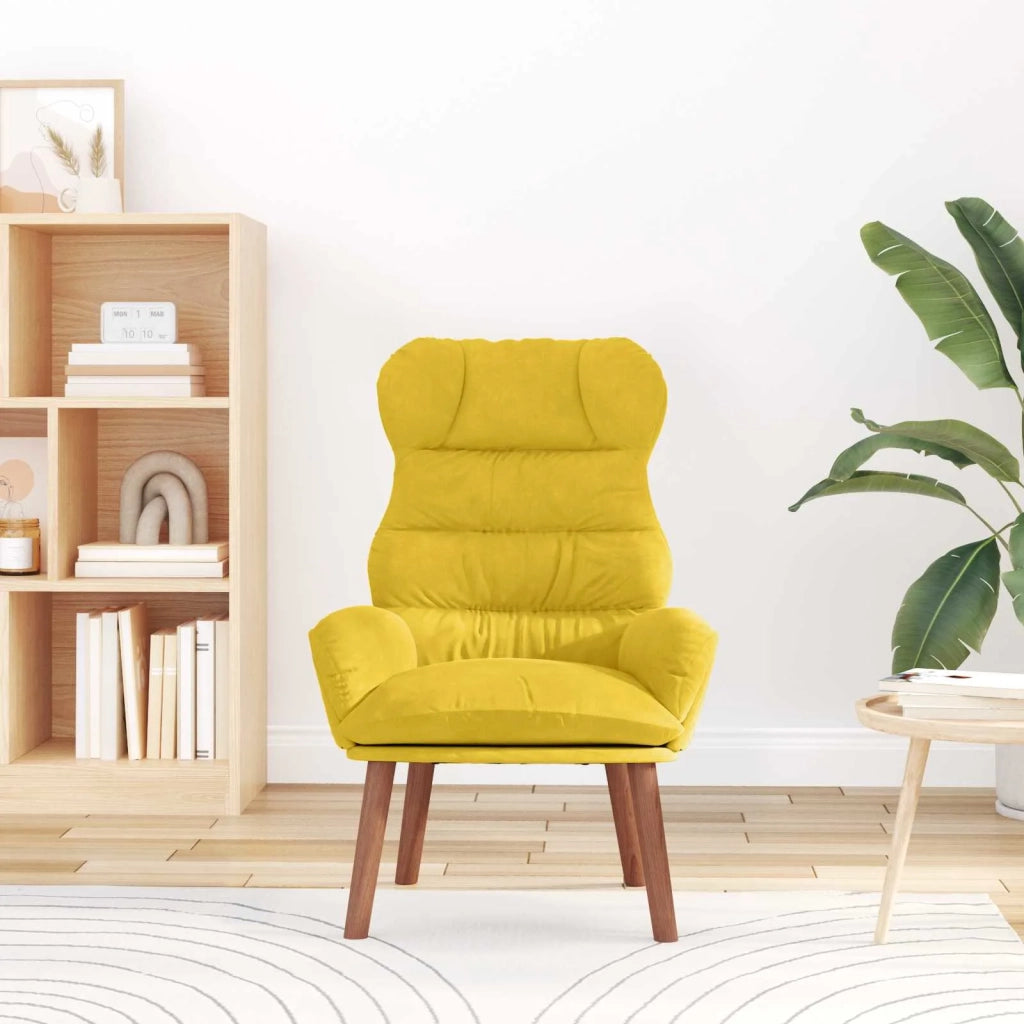 poltrona Giallo 69 x 74 x 93 cm Velluto 42001894