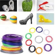 KIT 20 FILAMENTI MISTE PER PENNA 3D PLA DISEGNI RICARICA RICAMBIO VARI COLORI