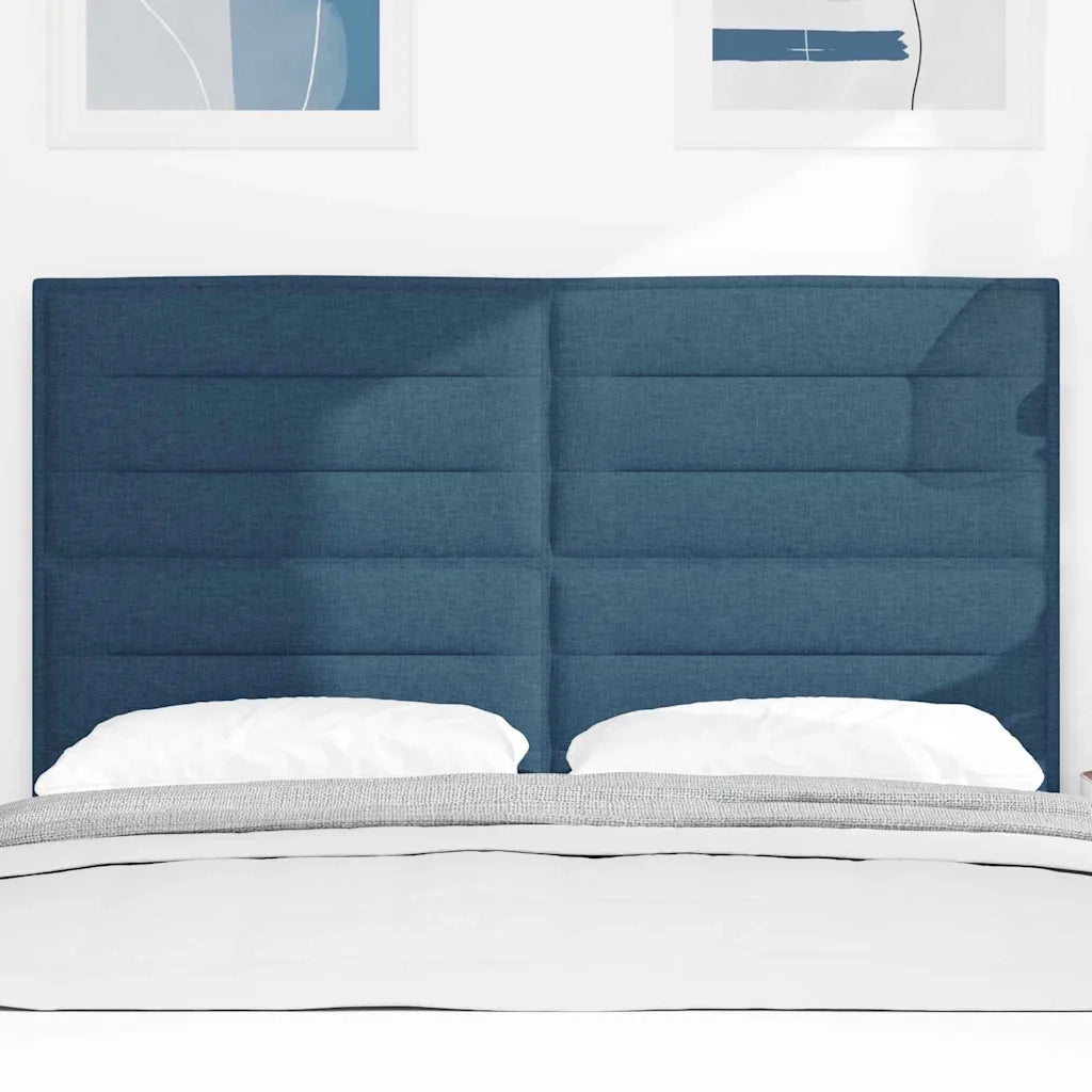 Testiera Blu 160 cm Tessuto 3337697