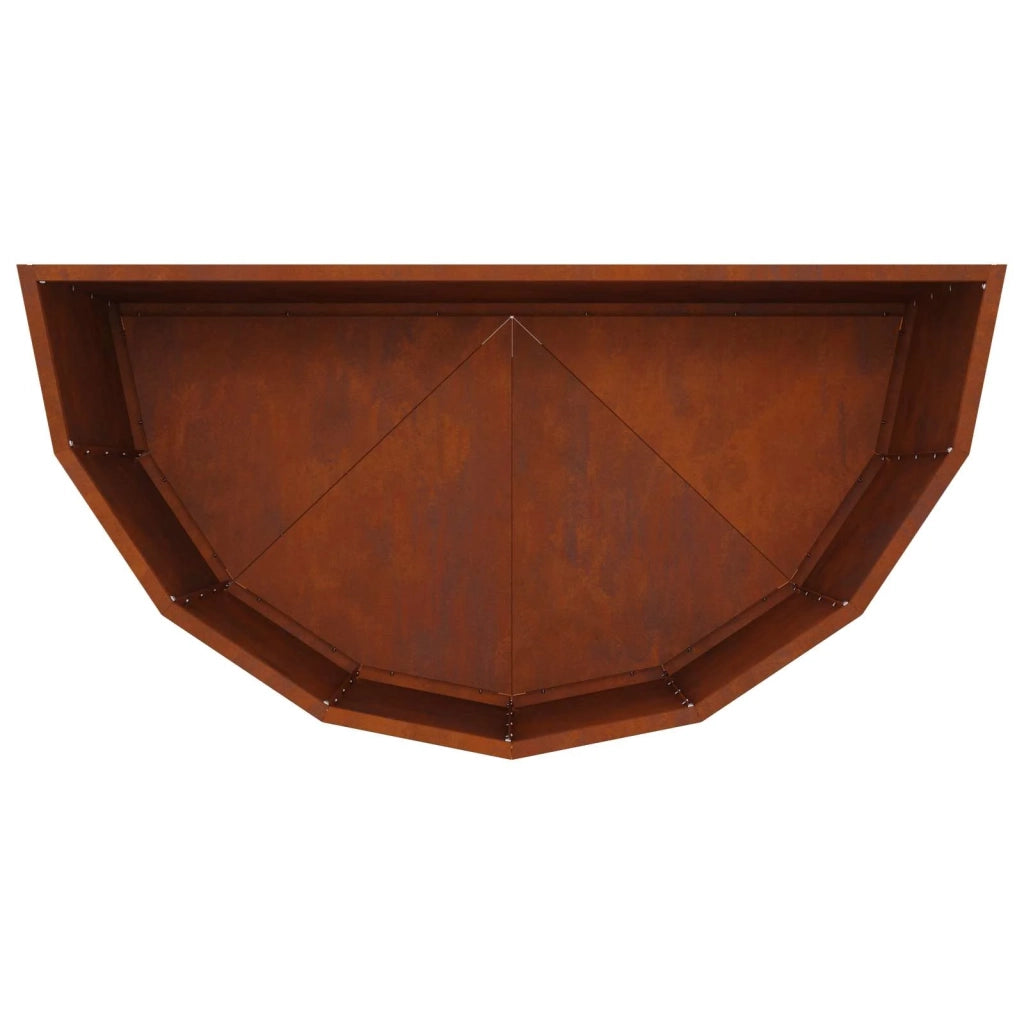 Fioriera | Cassetta per fiori | Vaso Ruggine 90 x 45 x 50 cm
