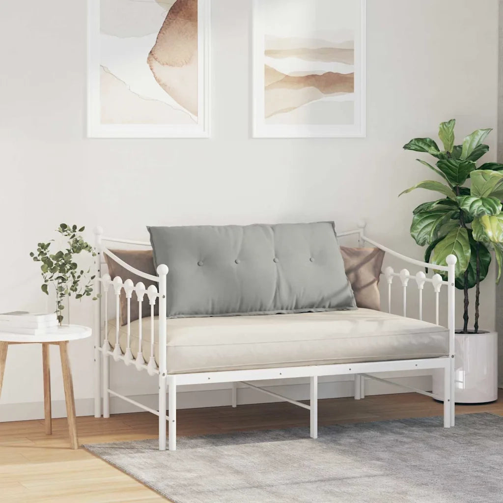 Cuscino per Schiena | Cuscino dorsale Grigio chiaro 100 x 50 cm