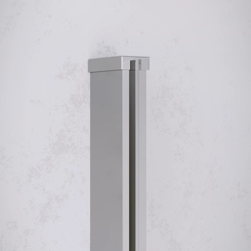 Parete doccia walk-in 110 cm 8mm trasparente anticalcare h200 | Lazaros