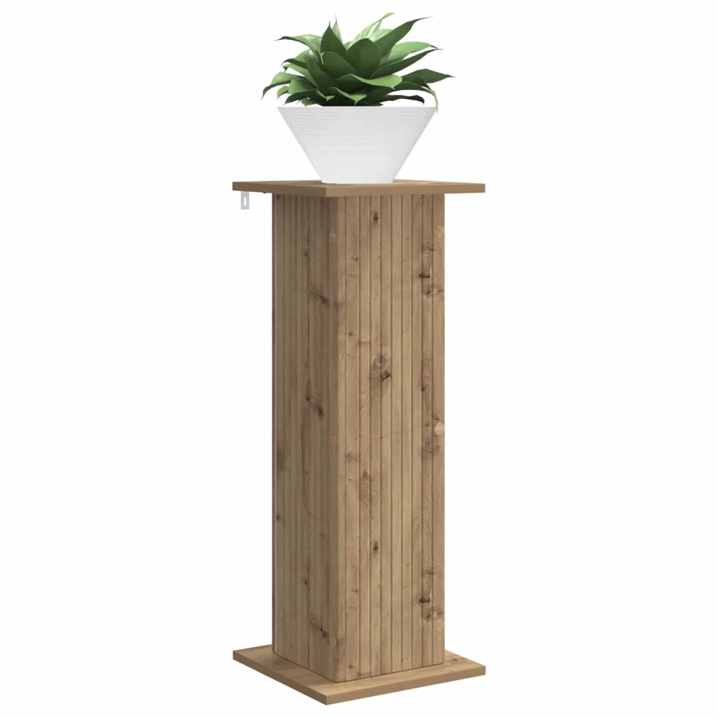 Supporto per piante | Sostegno per piante Rovere Artigianale 30,5 x 30 x 80,5 cm