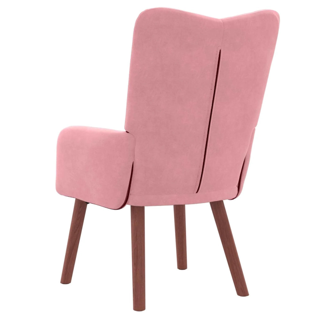 poltrona Rosa 63 x 67 x 94 cm Velluto 42001807