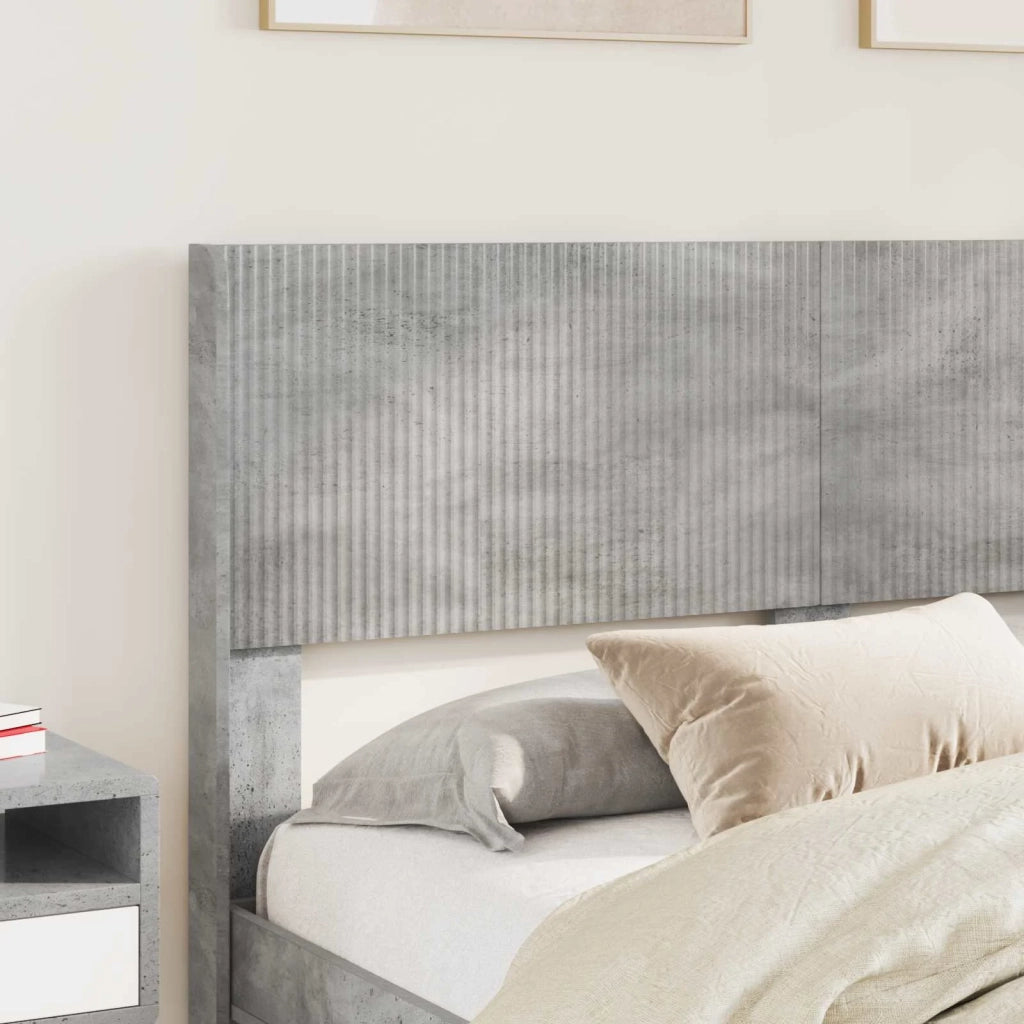 Testiera Letto Grigio Cemento PB 889708