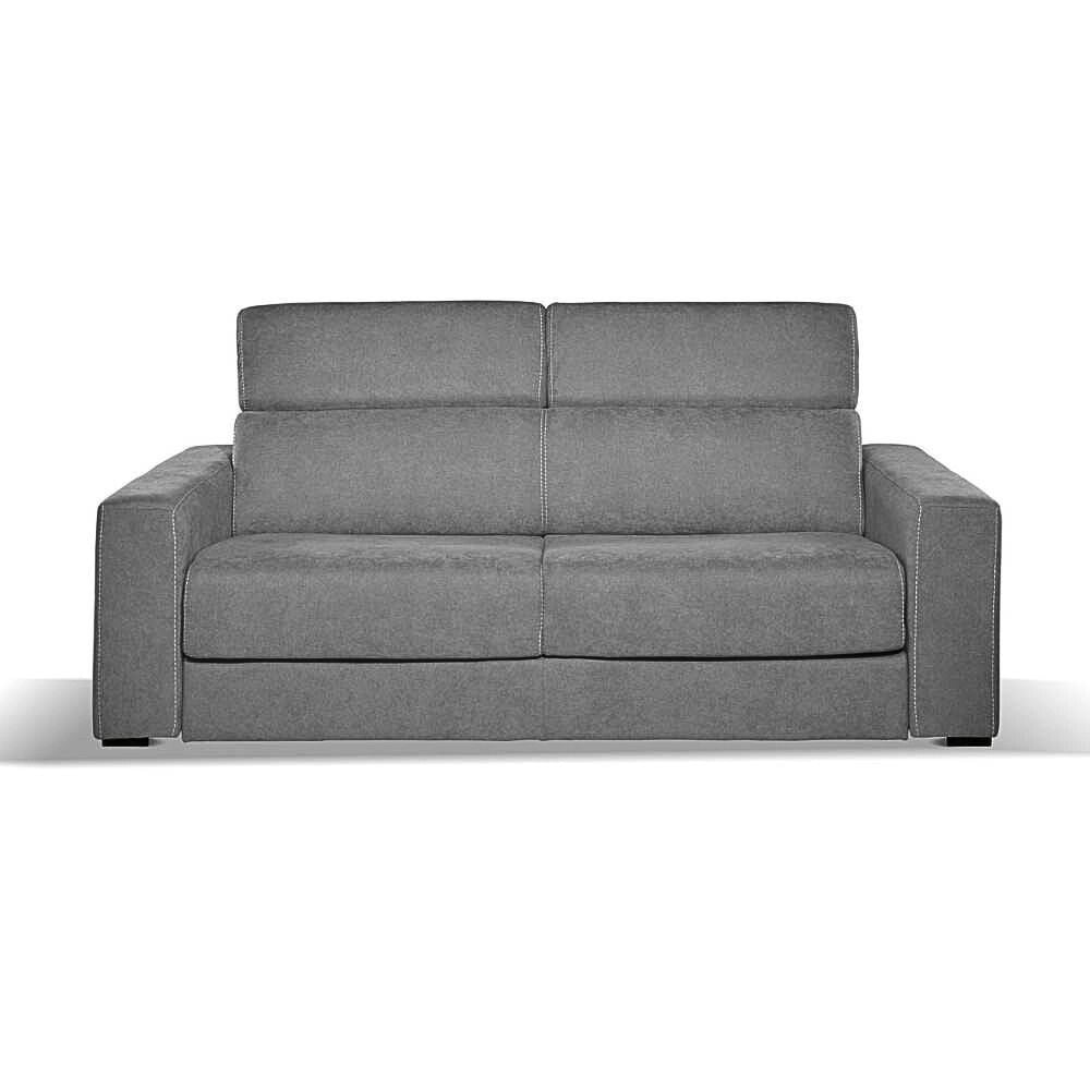Divano letto 3 posti Crien tessuto Penelope22 grigio