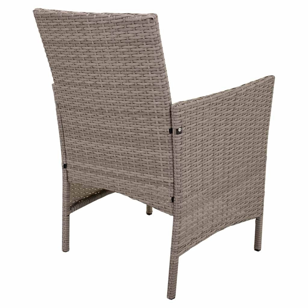 Set tavolo grigio e 2 poltrone