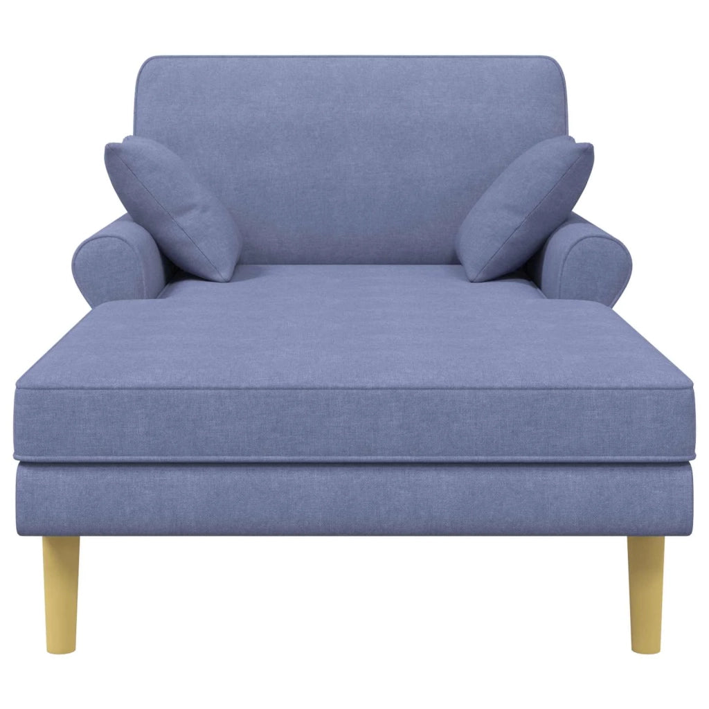 Chaise longue Blu jeans Tessuto 42048093