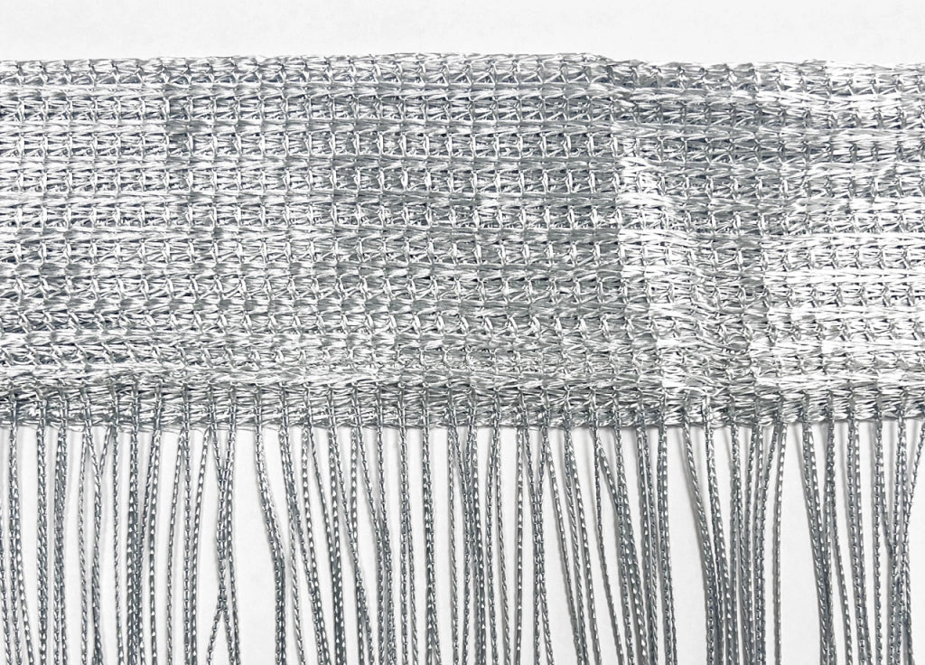 Tenda Antimosca Antirumore Caduta Pannello Porta Finestra Multistring Tinta Unita - 140x290 - Grigio